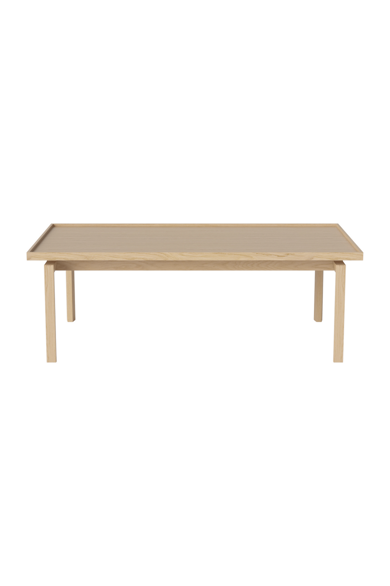 Rectangular Solid Oak Coffee Table | Bolia Elton | Oroatrade.com