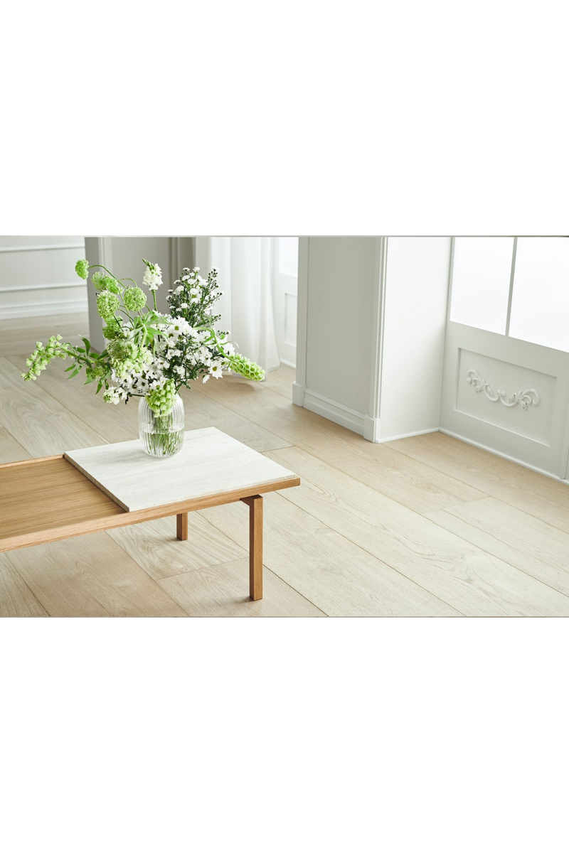 Rectangular Solid Oak Coffee Table | Bolia Elton | Oroatrade.com