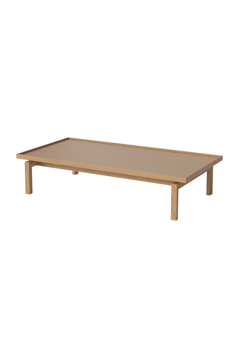 Rectangular Solid Oak Coffee Table | Bolia Elton | Oroatrade.com