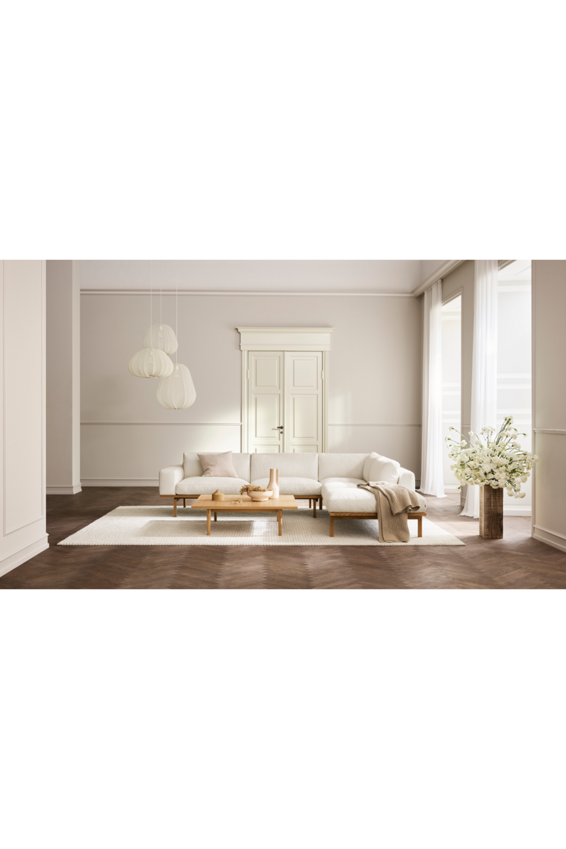 Rectangular Solid Oak Coffee Table | Bolia Elton | Oroatrade.com