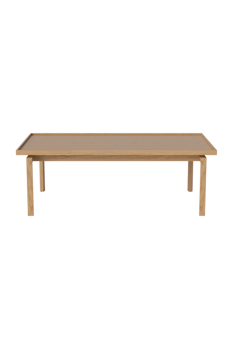 Rectangular Solid Oak Coffee Table | Bolia Elton | Oroatrade.com