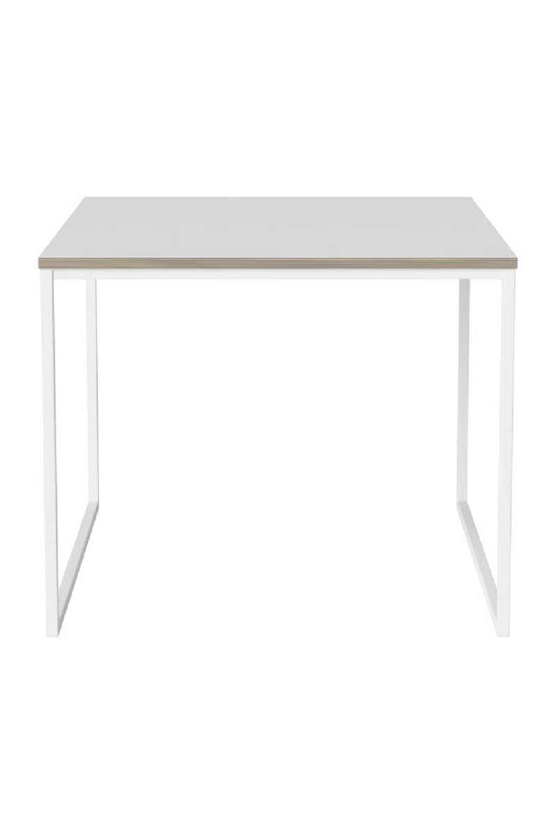 White Steel Scandinavian Coffee Table | Bolia Como | Oroatrade.com