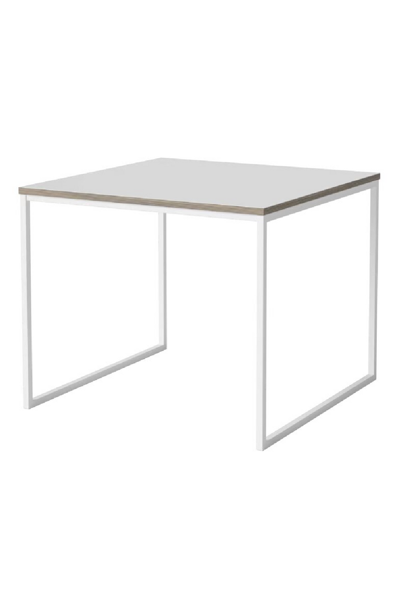 White Steel Scandinavian Coffee Table | Bolia Como | Oroatrade.com