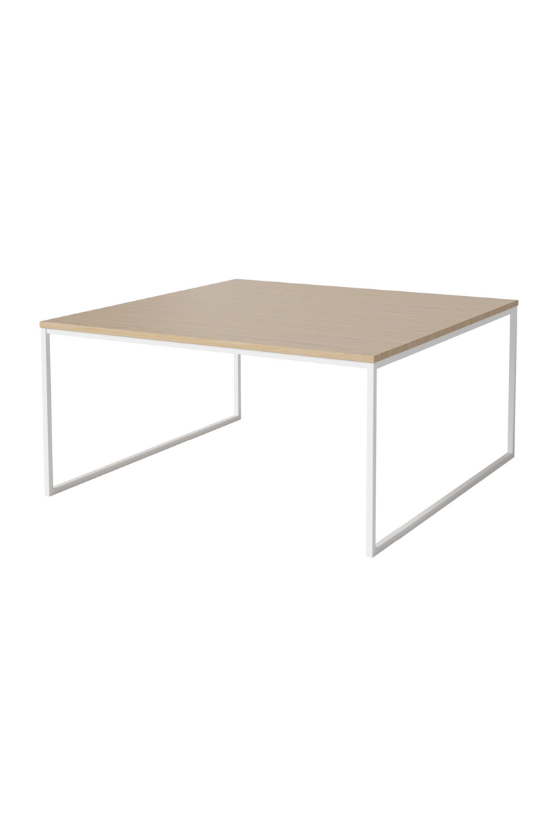 White Steel Framed Coffee Table M | Bolia Como | Oroatrade.com