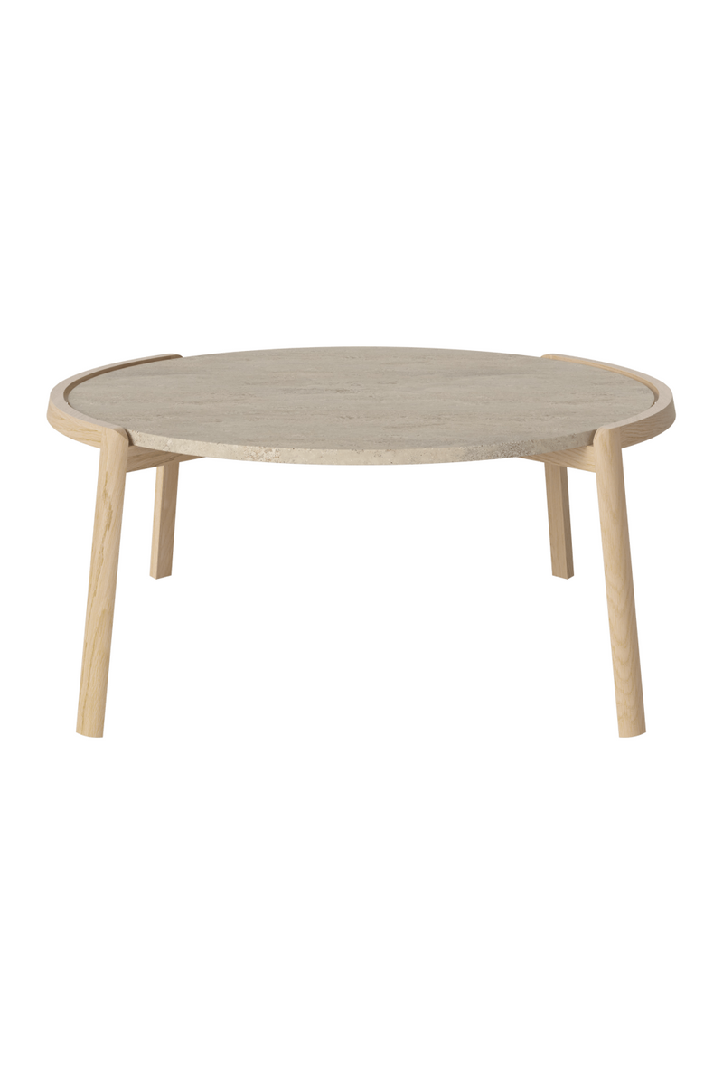 Oiled Oak Minimalist Coffee Table L | Bolia Mix | Oroatrade.com