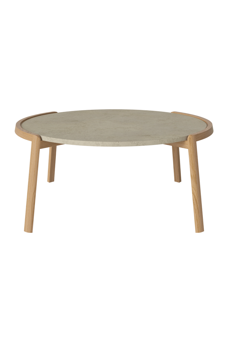 Oiled Oak Minimalist Coffee Table L | Bolia Mix | Oroatrade.com