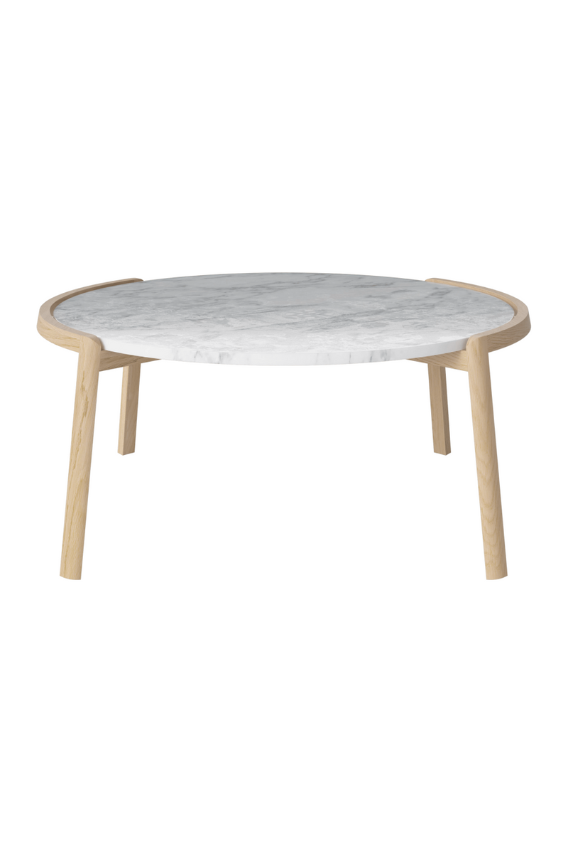 Oiled Oak Minimalist Coffee Table L | Bolia Mix | Oroatrade.com