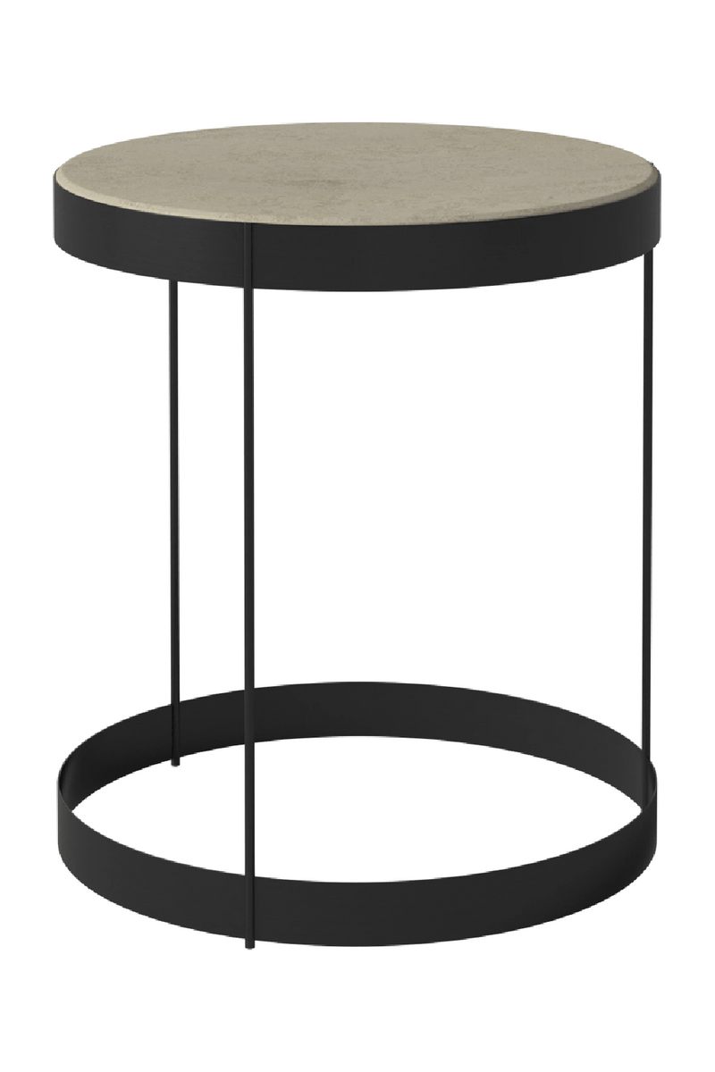 Steel-Framed Round Coffee Table | Bolia Drum | Oroatrade.com