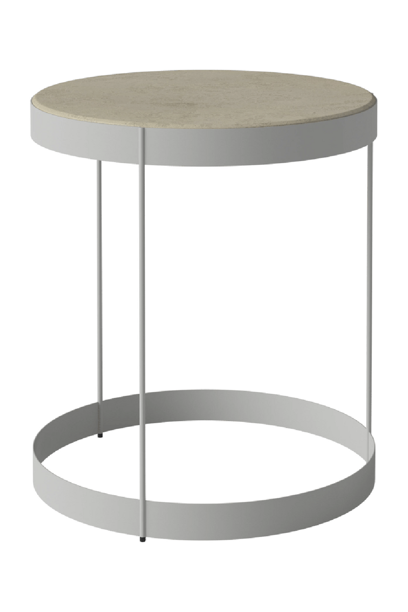 Steel-Framed Round Coffee Table | Bolia Drum | Oroatrade.com