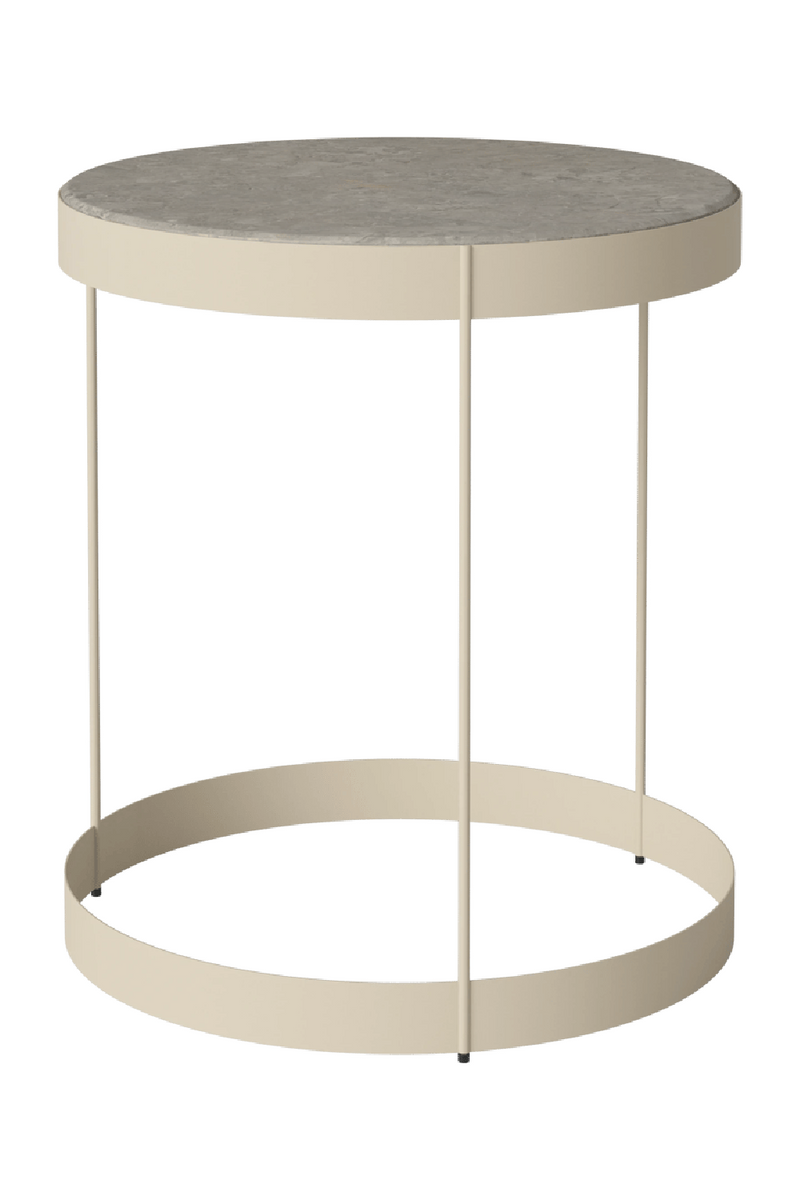 Steel-Framed Round Coffee Table | Bolia Drum | Oroatrade.com