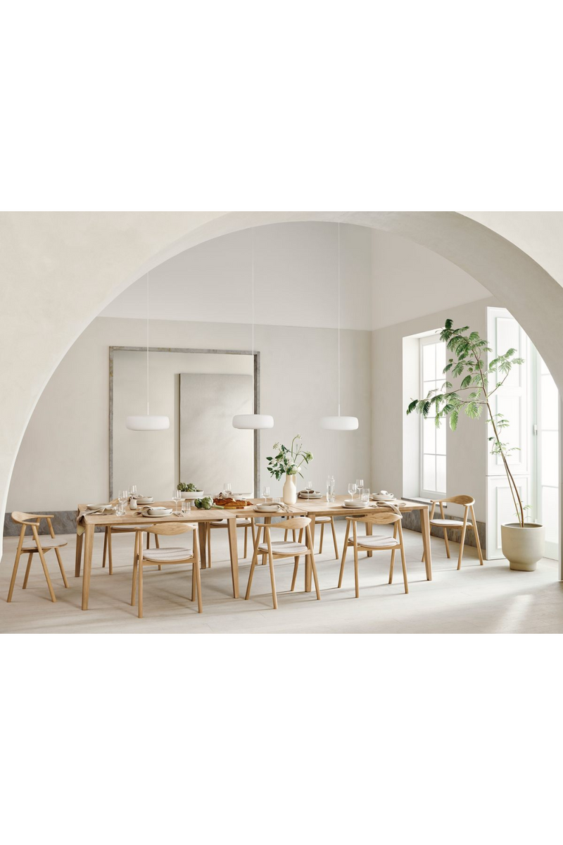 Scandinavian Oak Dining Table | Bolia Graceful | Oroatrade.com