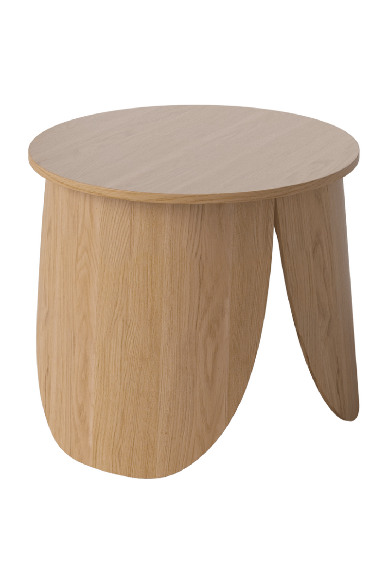 Leaf Shaped Oak Side Table | Bolia Peyote | Oroatrade.com