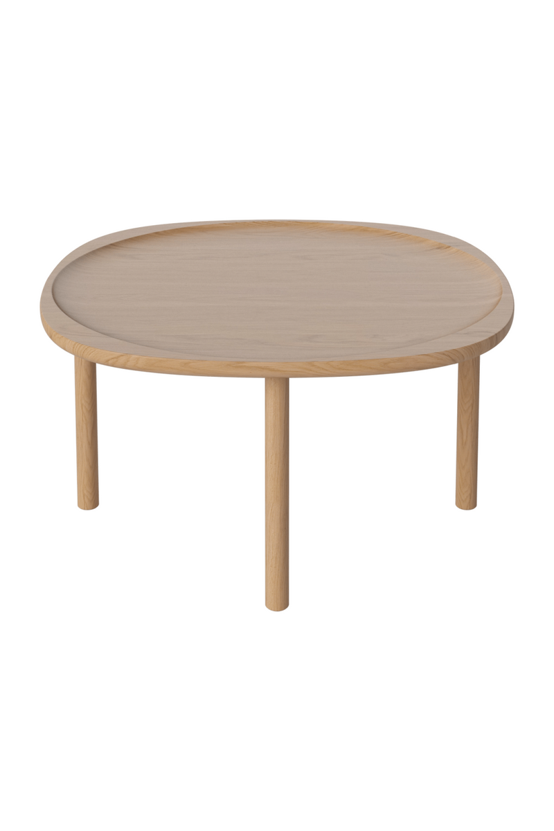 Elegant Oiled Oak Wood Coffee Table L | Bolia Trace | Oroatrade.com