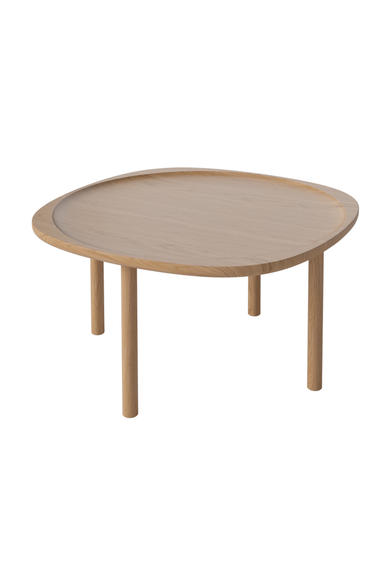 Elegant Oiled Oak Wood Coffee Table L | Bolia Trace | Oroatrade.com