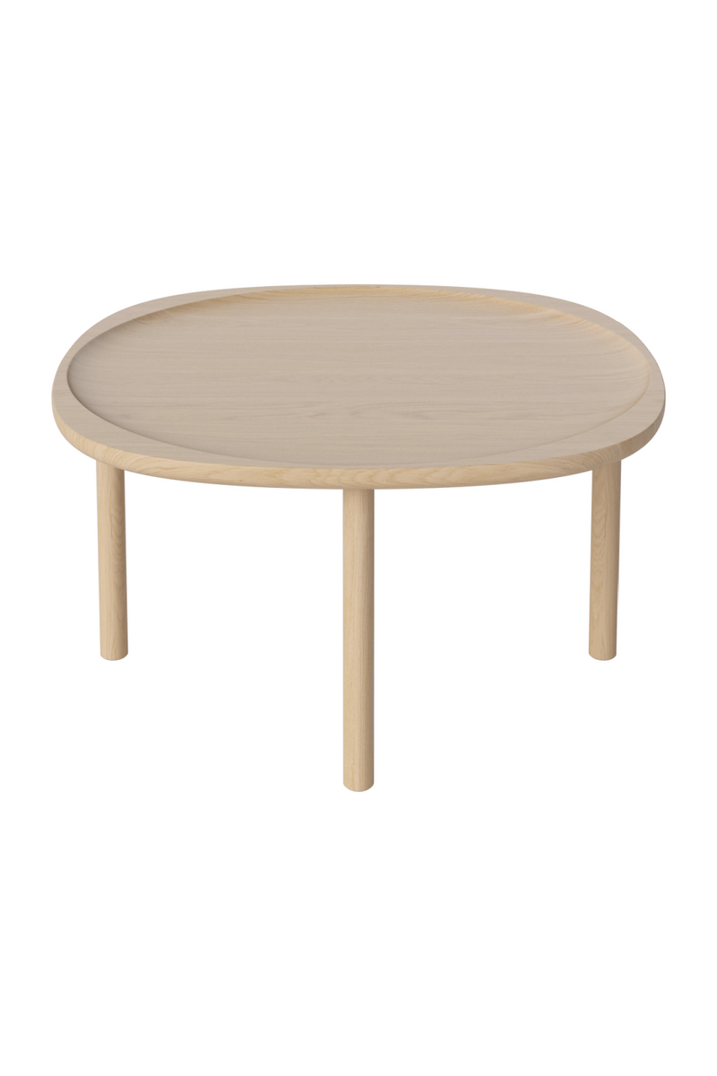 Elegant Oiled Oak Wood Coffee Table L | Bolia Trace | Oroatrade.com