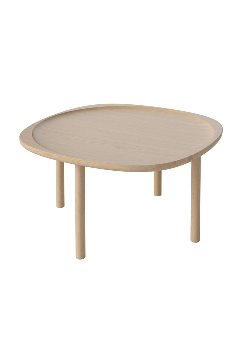 Elegant Oiled Oak Wood Coffee Table L | Bolia Trace | Oroatrade.com