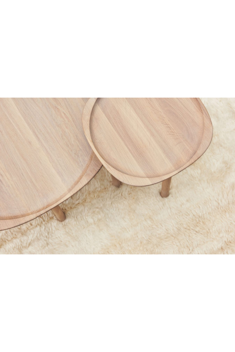 Elegant Oiled Oak Wood Coffee Table L | Bolia Trace | Oroatrade.com