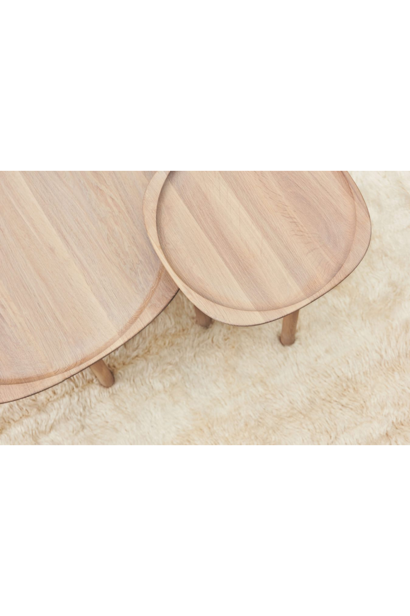 Elegant Oiled Oak Wood Coffee Table S | Bolia Trace | Oroatrade.com