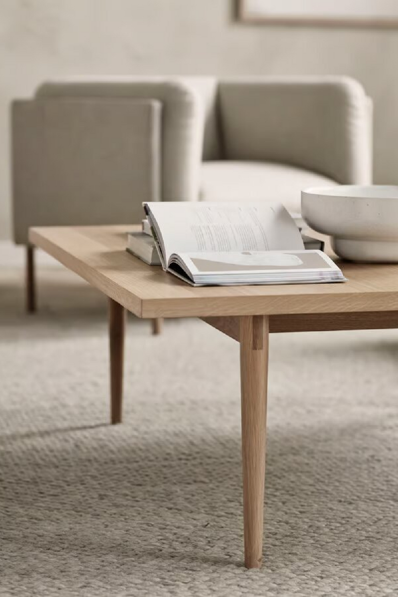 Lacquered Oak Scandinavian Coffee Table S | Bolia Berlin | Oroatrade.com