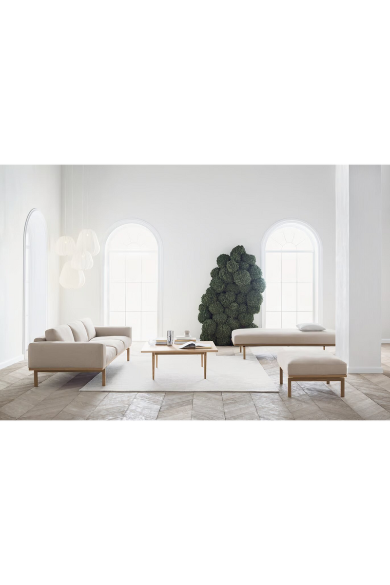 Lacquered Oak Scandinavian Coffee Table S | Bolia Berlin | Oroatrade.com