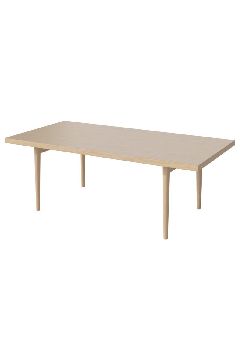 Lacquered Oak Scandinavian Coffee Table L | Bolia Berlin | Oroatrade.com