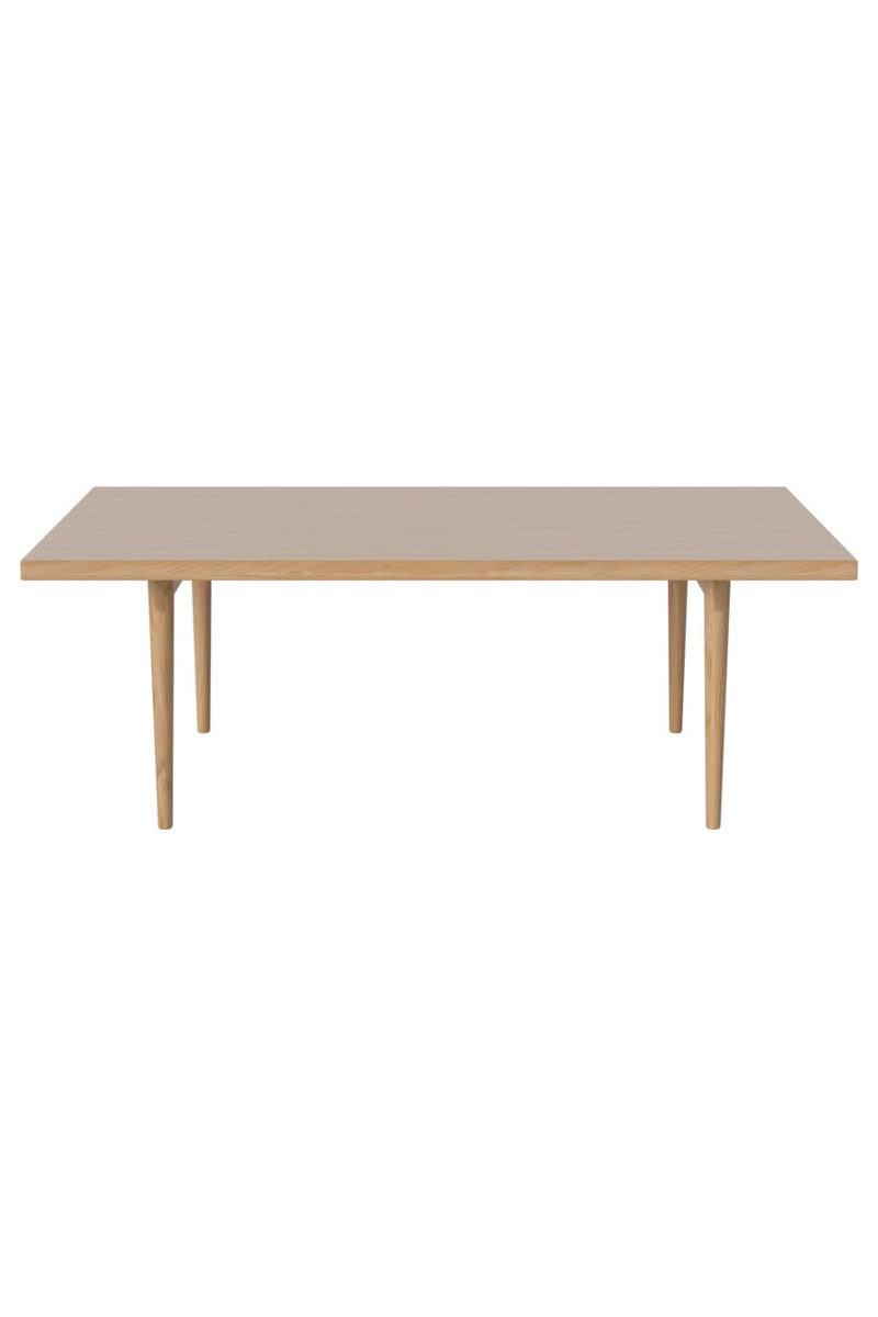 Lacquered Oak Scandinavian Coffee Table L | Bolia Berlin | Oroatrade.com