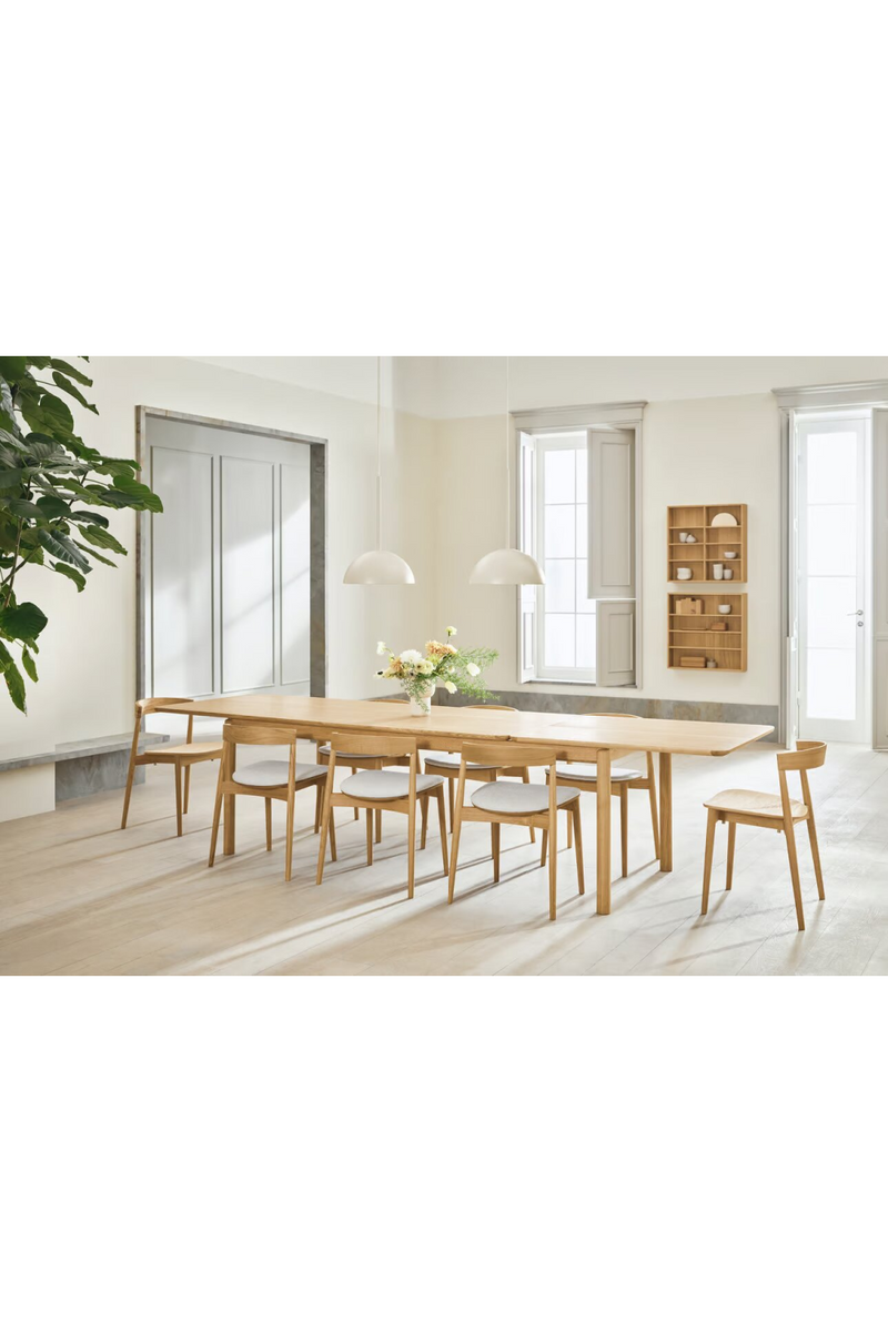 Oiled Oak Extendable Dining Table M | Bolia Ronya | Oroatrade.com