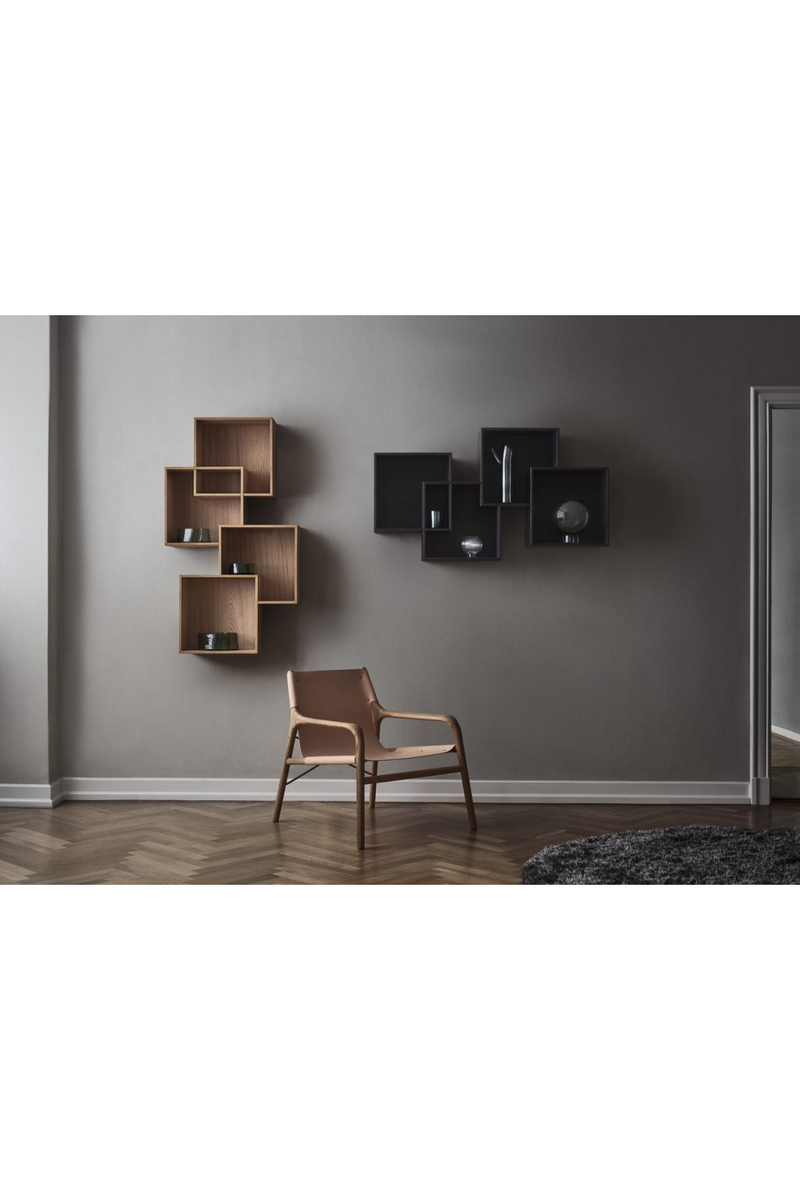Wooden Box Shelf | Bolia Quadro 2 | Oroatrade.com