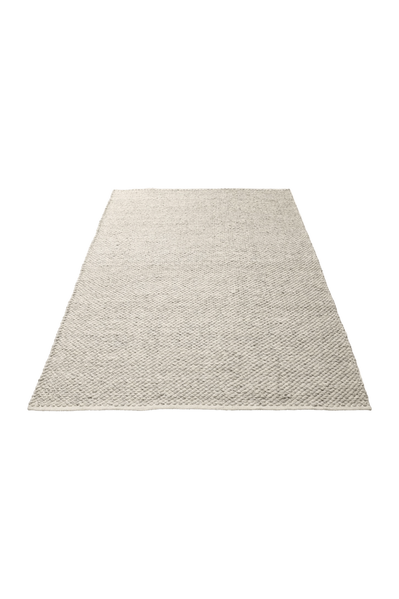 Wool Neutral-Colored Carpet 6'7" x 9'10" | Bolia Scandinavia | Oroatrade.com