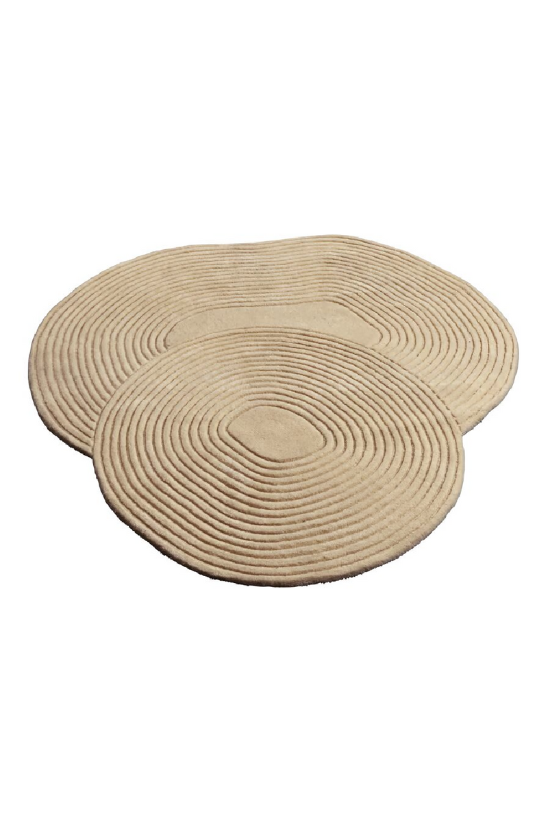 Organic-Shaped Wool Rug | Bolia Zen | Oroatrade.com