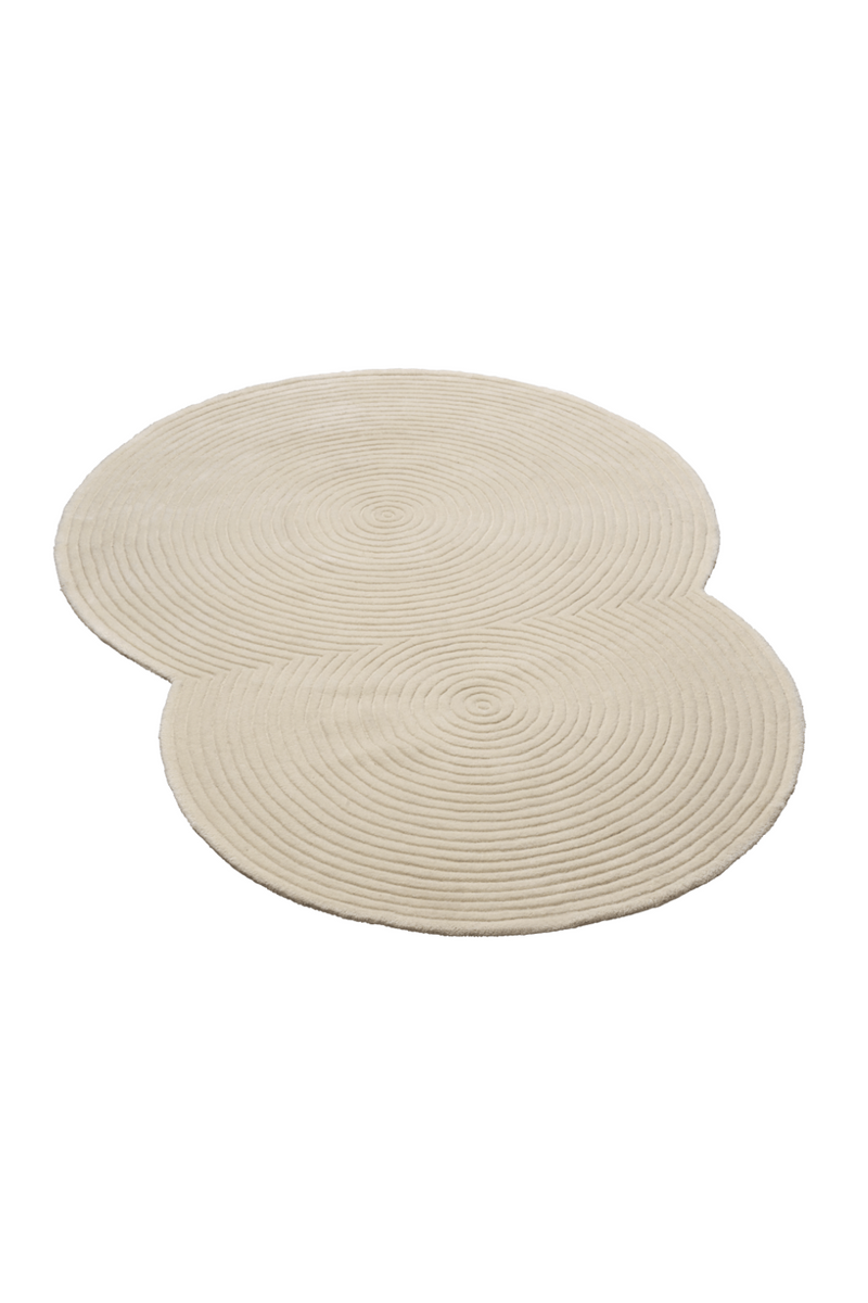 Rounded Wool Rug | Bolia Zen | Oroatrade.com