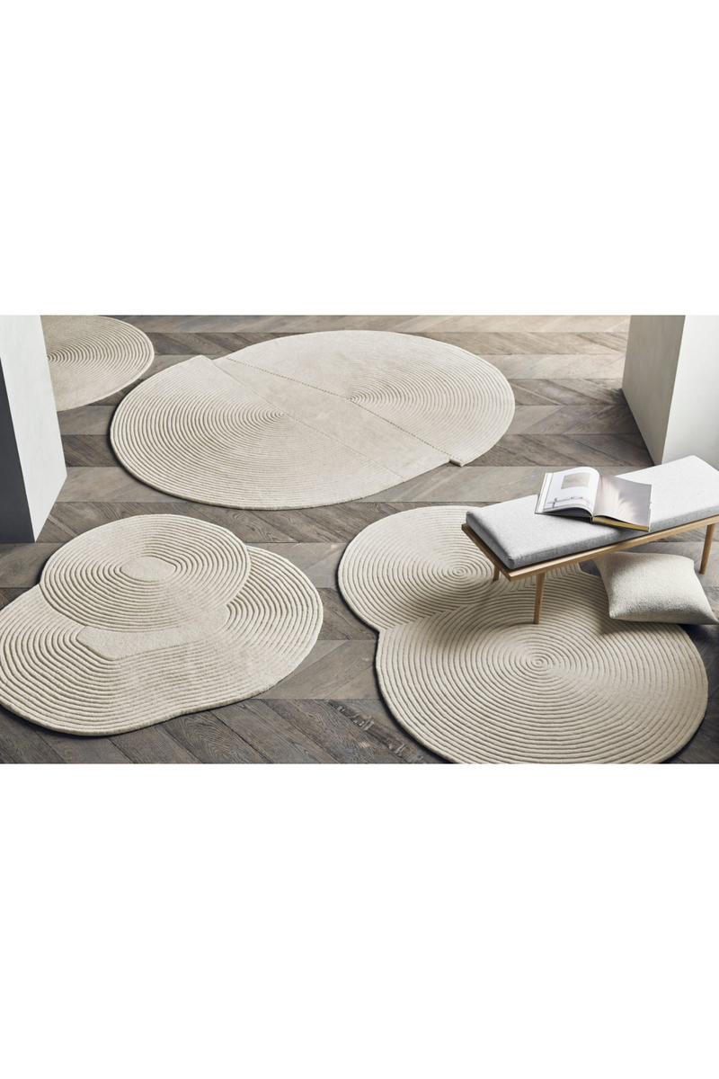 Rounded Wool Rug | Bolia Zen | Oroatrade.com