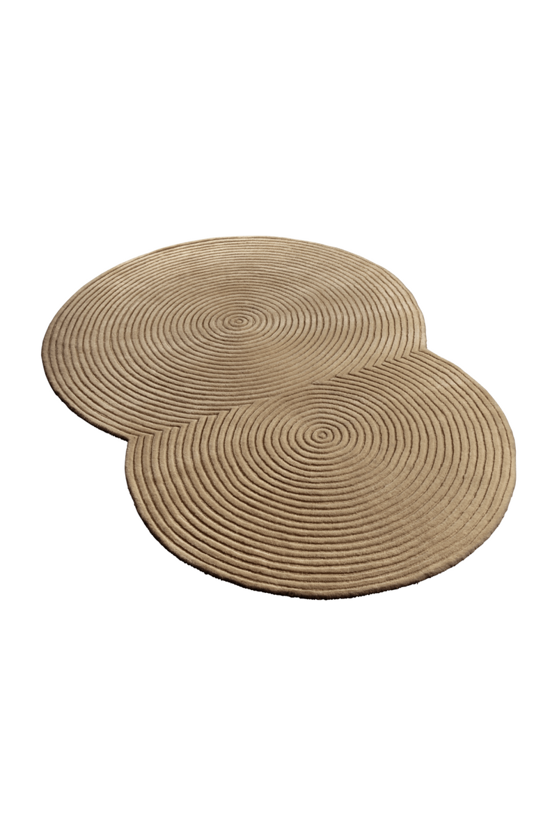 Rounded Wool Rug | Bolia Zen | Oroatrade.com