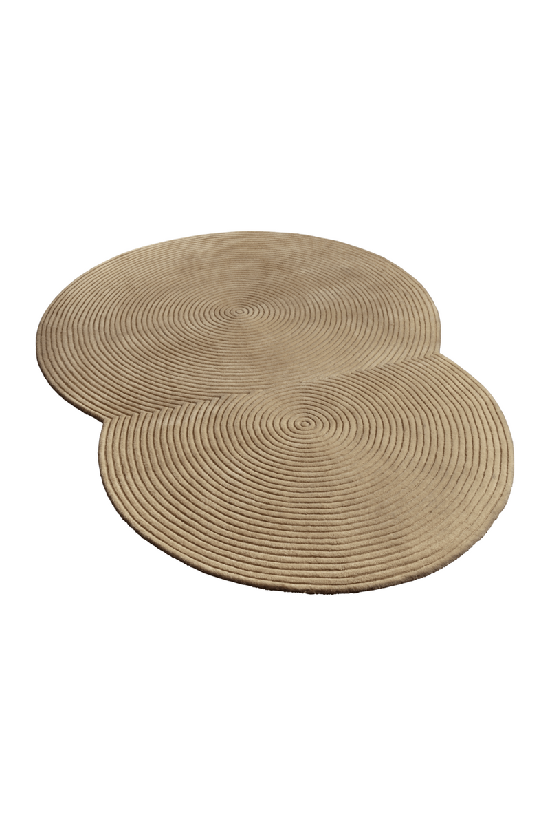 Rounded Wool Rug | Bolia Zen | Oroatrade.com