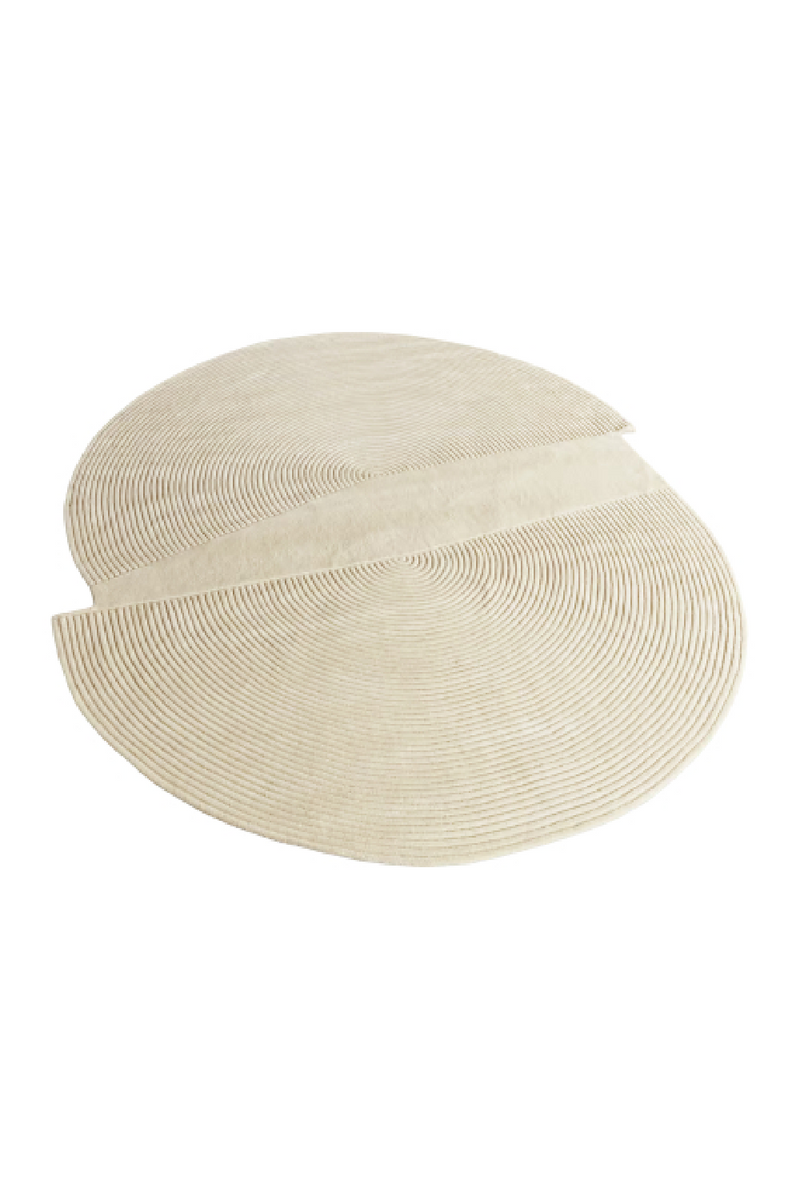 Circular Patterned Wool Rug | Bolia Zen | Oroatrade.com