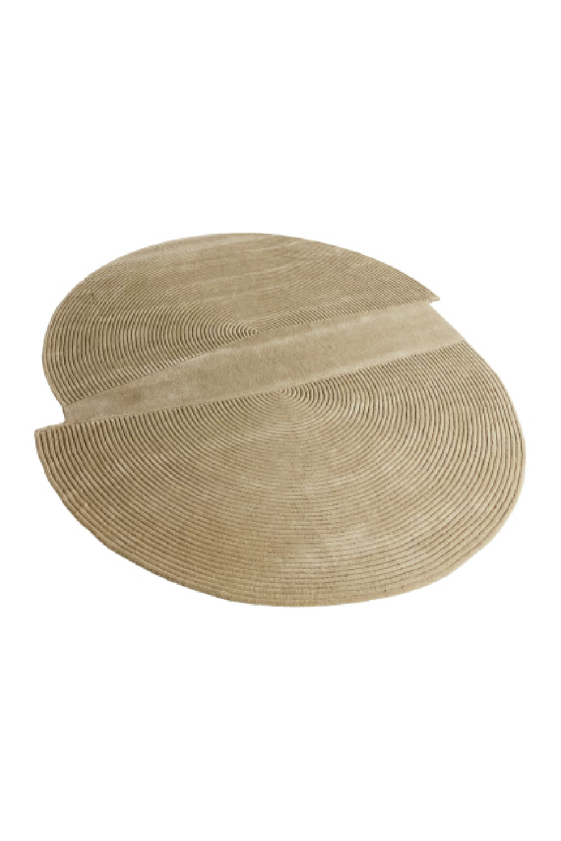 Circular Patterned Wool Rug | Bolia Zen | Oroatrade.com