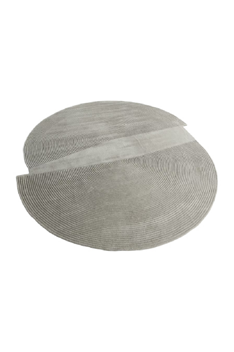 Circular Patterned Wool Rug | Bolia Zen | Oroatrade.com