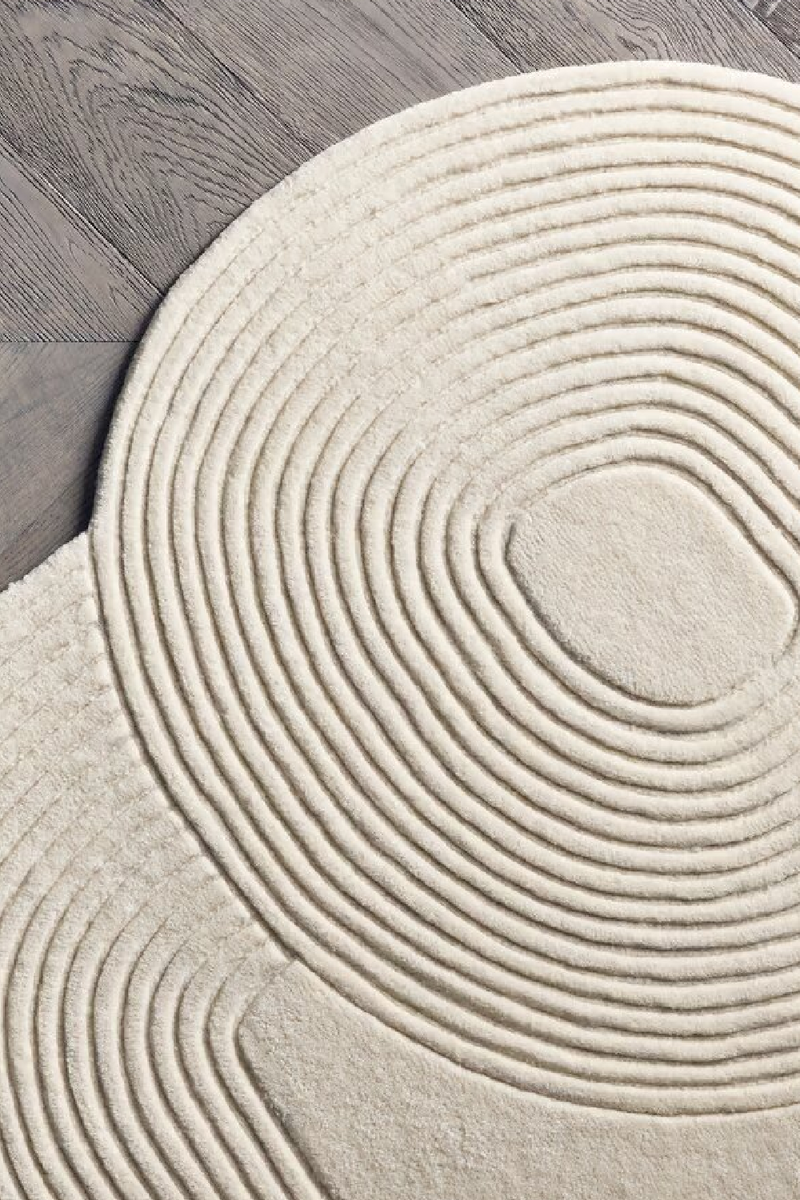 Organic-Shaped Wool Rug | Bolia Zen | Oroatrade.com