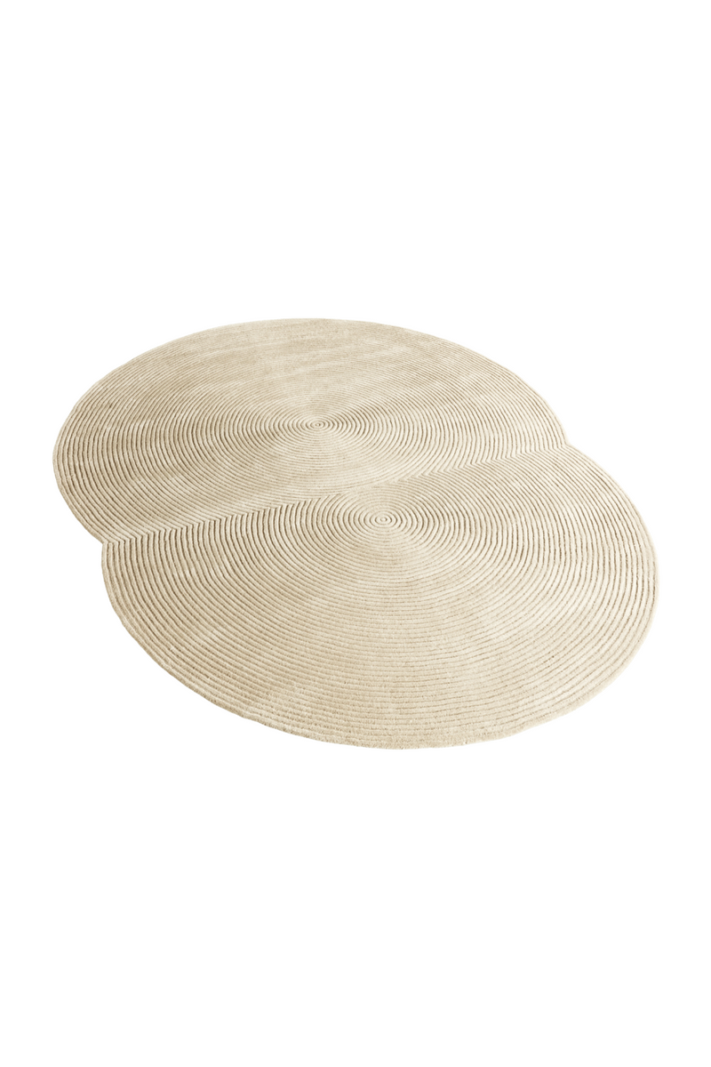 Rounded Wool Rug | Bolia Zen | Oroatrade.com