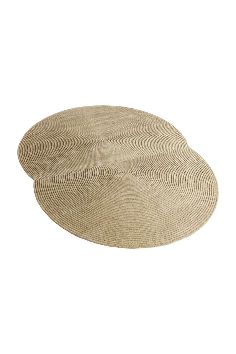 Rounded Wool Rug | Bolia Zen | Oroatrade.com