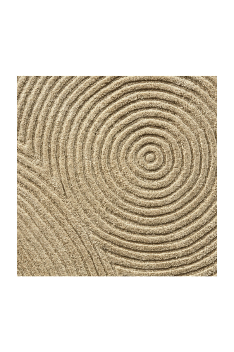 Rounded Wool Rug | Bolia Zen | Oroatrade.com