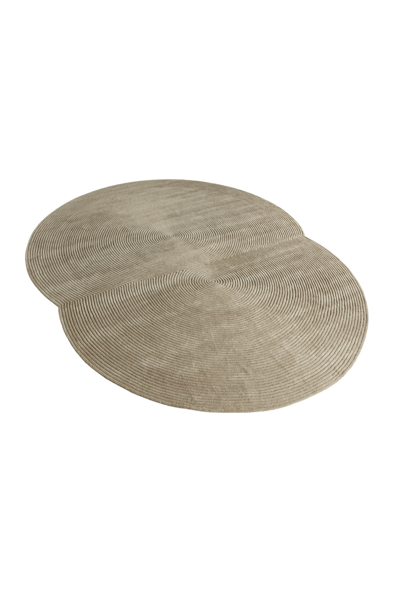 Rounded Wool Rug | Bolia Zen | Oroatrade.com