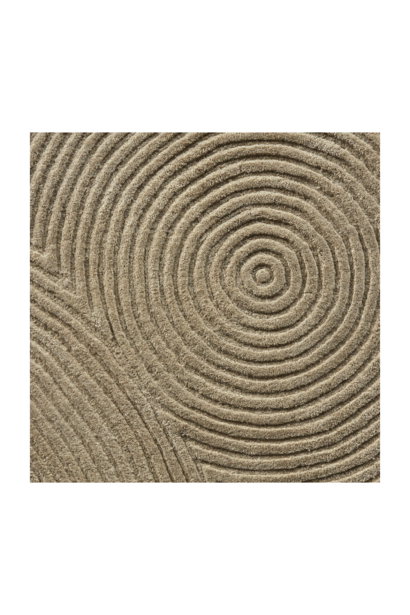 Rounded Wool Rug | Bolia Zen | Oroatrade.com