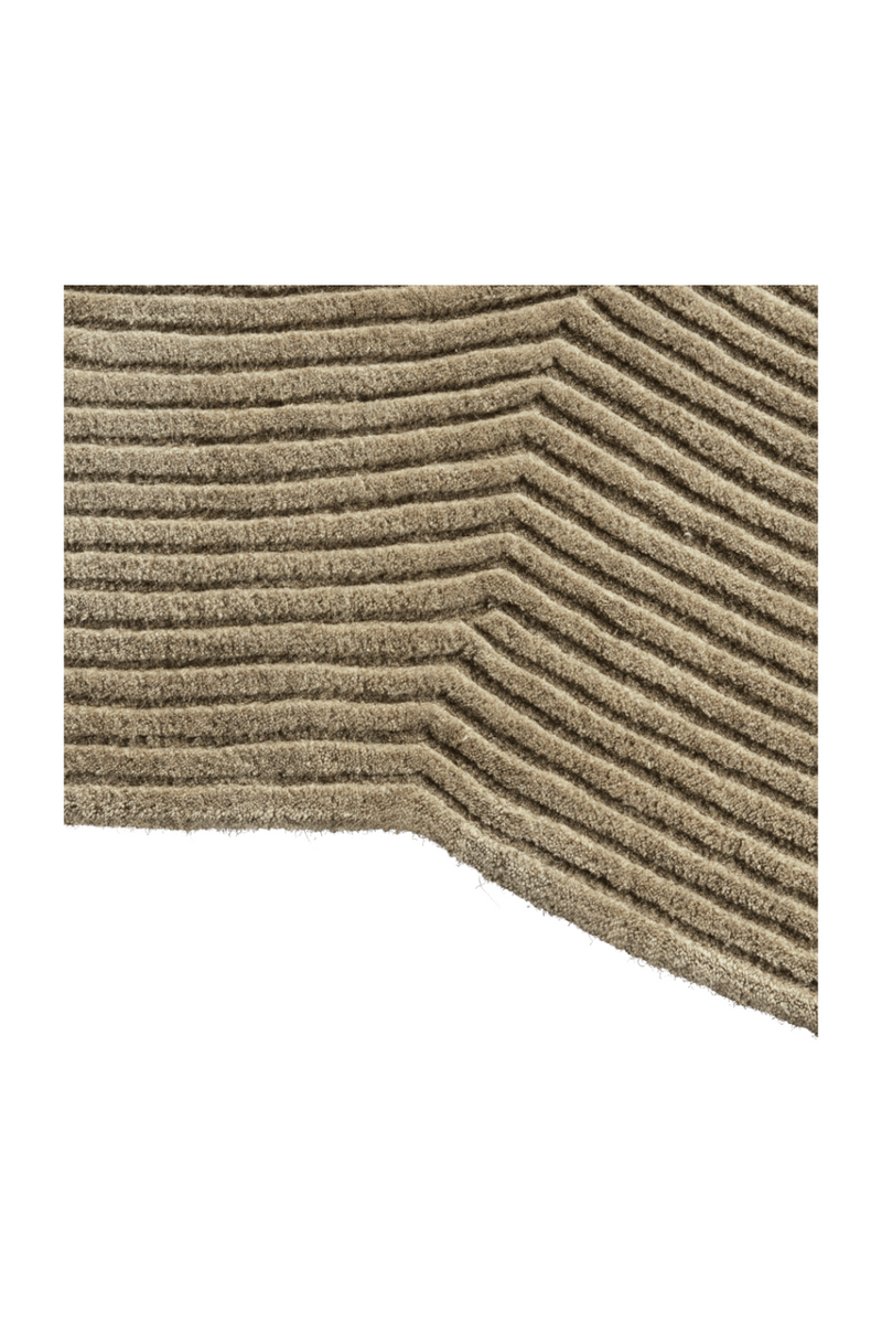 Rounded Wool Rug | Bolia Zen | Oroatrade.com