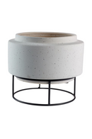 Gray Textured Flowerpot | Bolia Botanique | Oroatrade.com