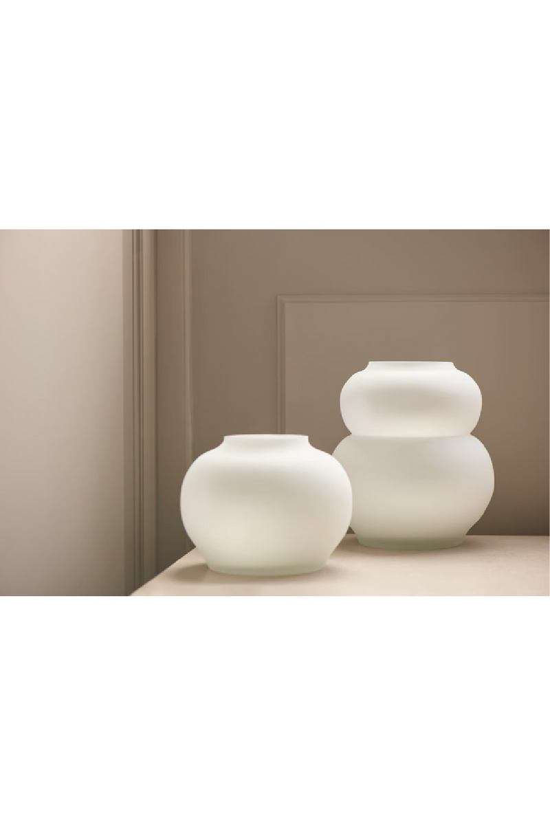 Round Curved Vase M | Bolia Mingei | Oroatrade.com