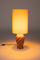 Cylindrical Fabric Shade Table Lamp | Bold Monkey Don't Be Afraid Of Color | Oroatrade.com