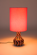 Cylindrical Fabric Shade Table Lamp | Bold Monkey Don't Be Afraid Of Color | Oroatrade.com