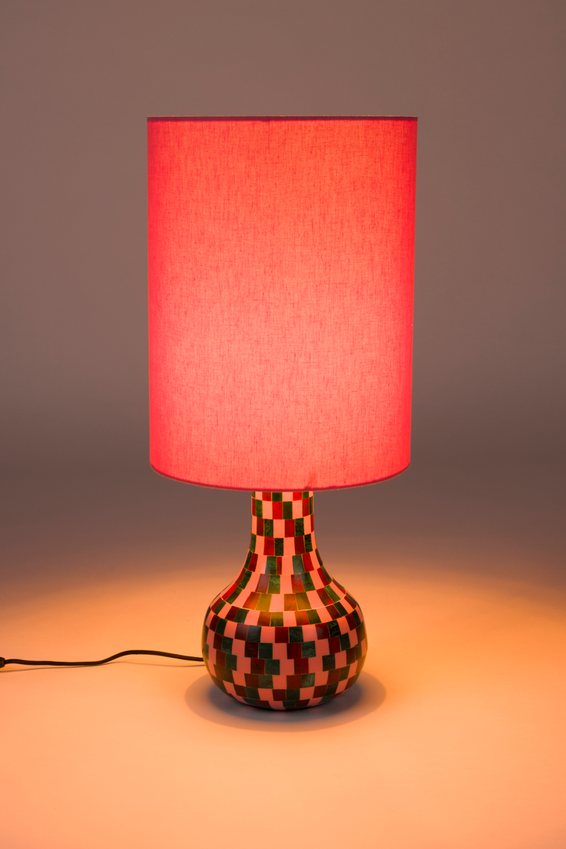 Multicolored Iron Table Lamp | Bold Monkey Don't Be Afraid of Color | Oroatrade.com