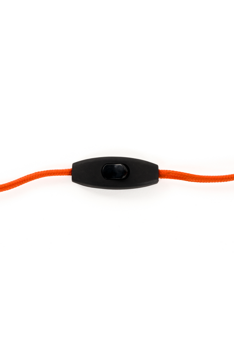 Orange Iron Table Lamp | Bold Monkey Orange is King | Oroatrade.com